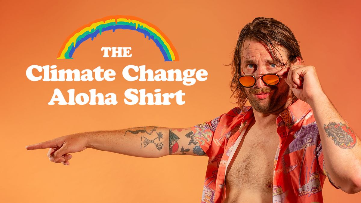 The Climate Change Aloha Shirts